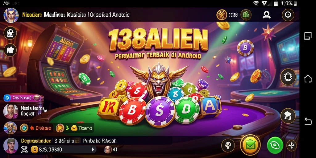 Tampilan menarik dari gameplay 138ALIEN yang menawarkan keseruan Kasino.