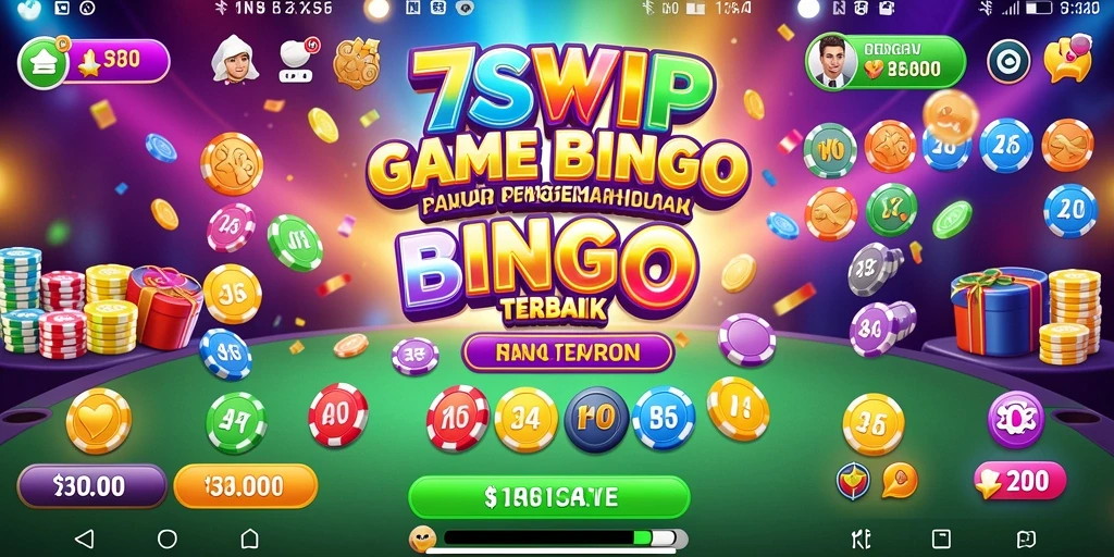 Tampilan gameplay menarik dari 7SVIP dalam permainan Bingo.