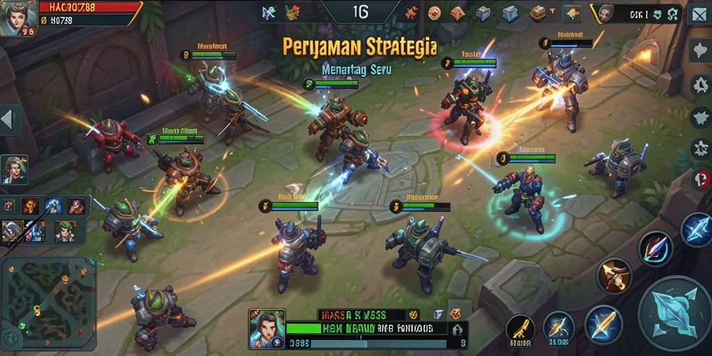 Tampilan gameplay SLG HAO788 yang mendebarkan dan penuh strategi.