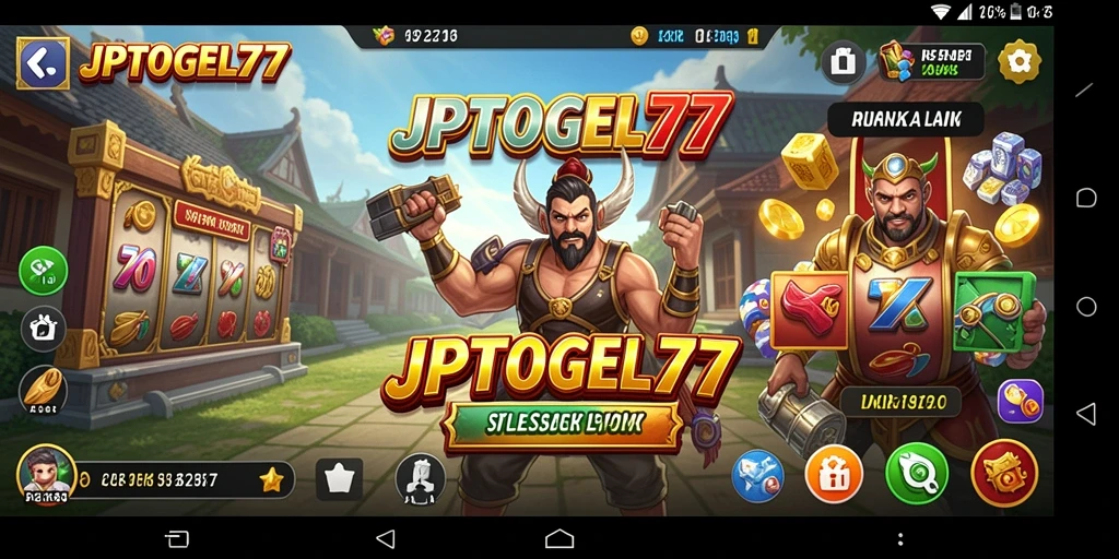 Tampilan menarik dari gameplay <strong>JPTOGEL77</strong> yang penuh dengan aksi dan simulasi.